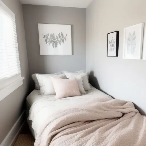 Cozy Tiny Master Bedroom 1