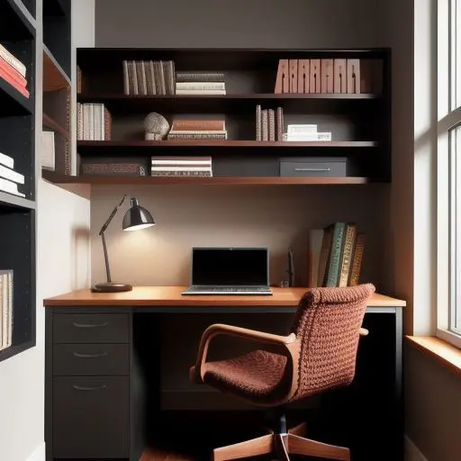 Cozy men study room 1