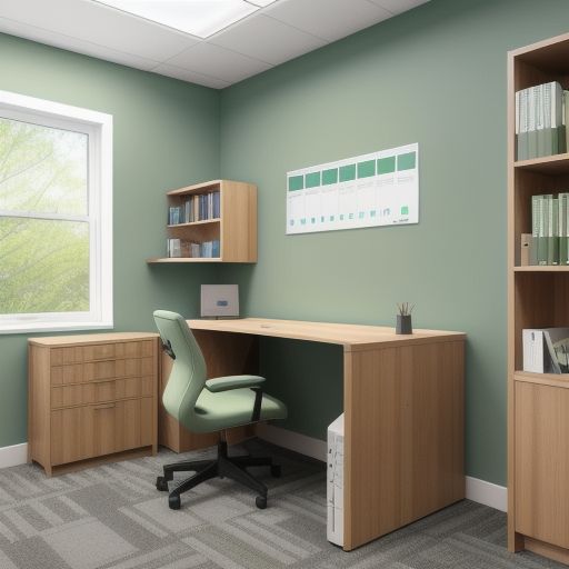 Light Green Study Room 10