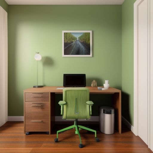 Light Green Study Room 11