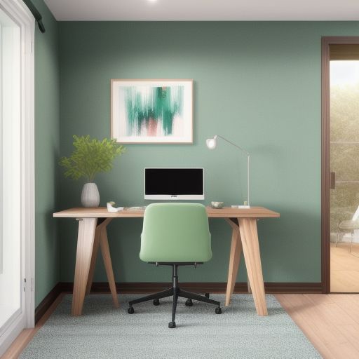 Light Green Study Room 21