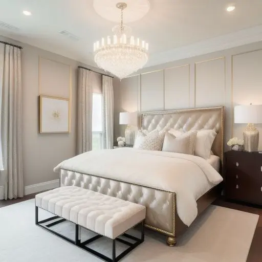 Luxurious Tiny Master Bedroom 7