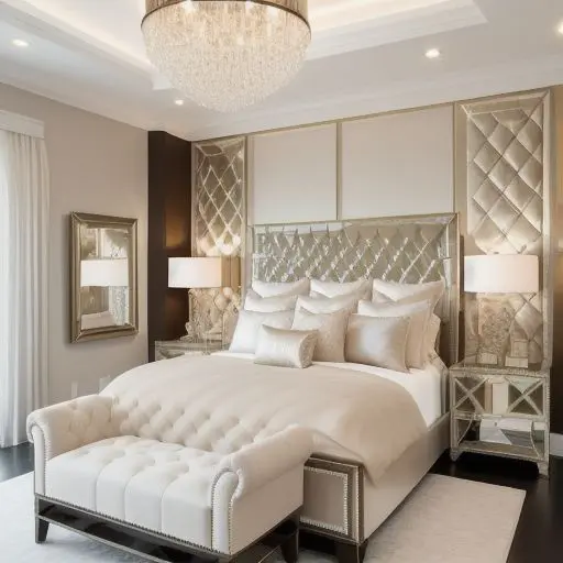 Luxurious Tiny Master Bedroom 10