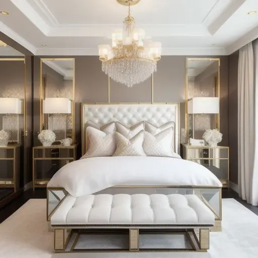 Luxurious Tiny Master Bedroom 11