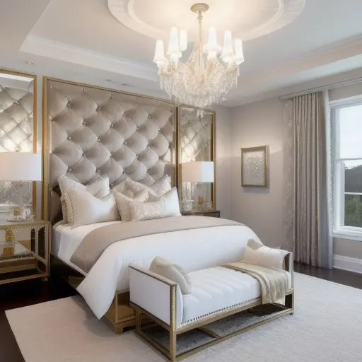 Luxurious Tiny Master Bedroom 12