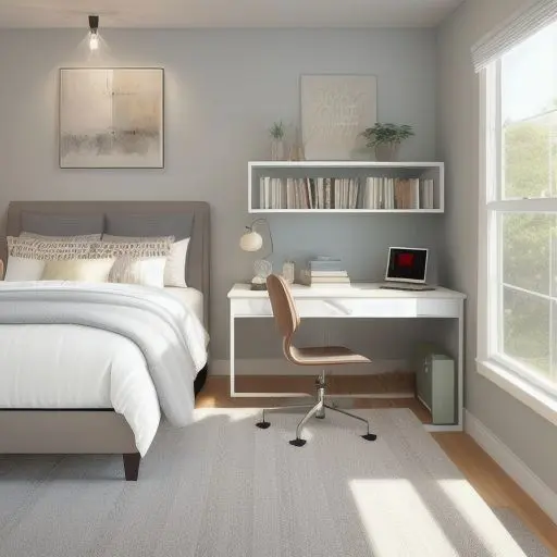 Master Bedroom with study area 10