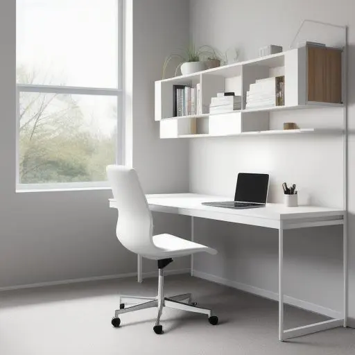 Modern Style Aesthetic Study Room 6