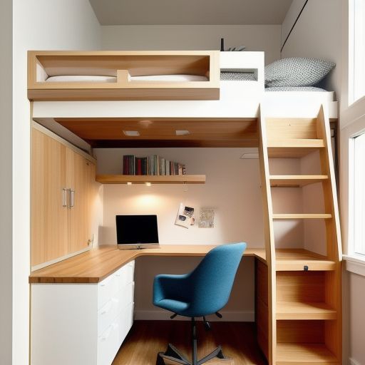 Small Bedroom with study area 18