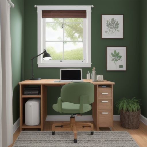 Small Green Study Room 6