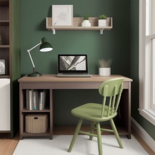 Small Green Study Room 18