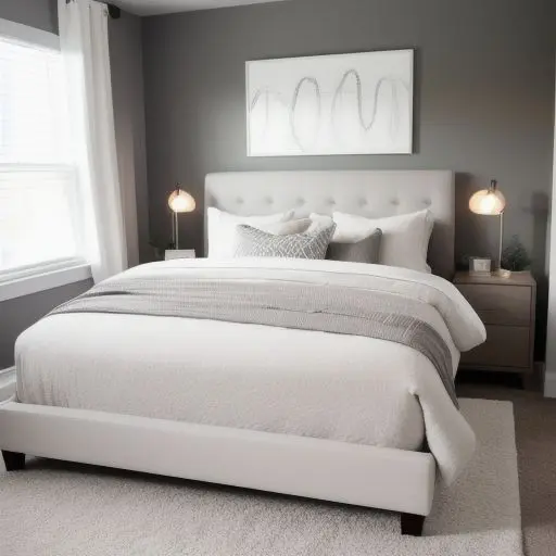 Small Master Bedroom with King Size Bed 1