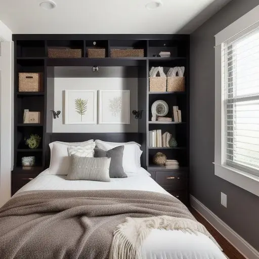 Small Master Bedroom with storage 7