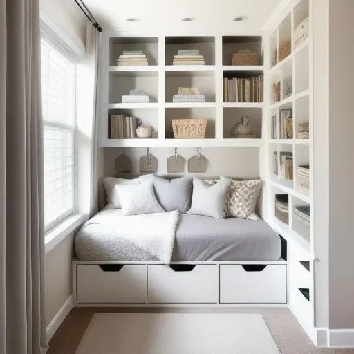 Small Master Bedroom with storage 14