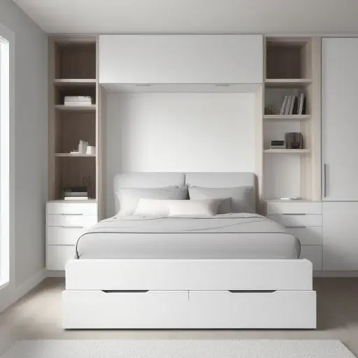 Small Master Bedroom with storage 16