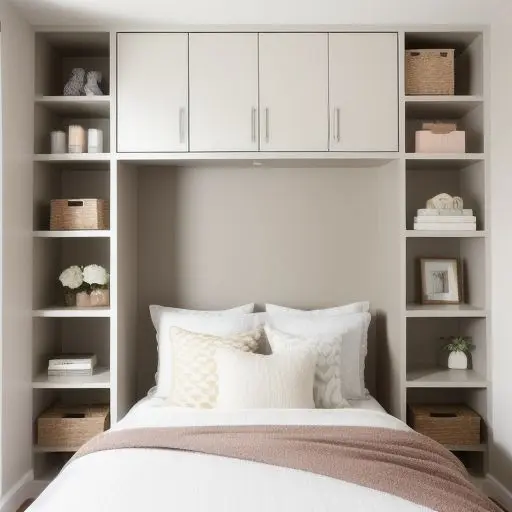 Small Master Bedroom with storage 18