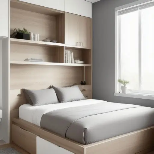 Small Master Bedroom with storage 20